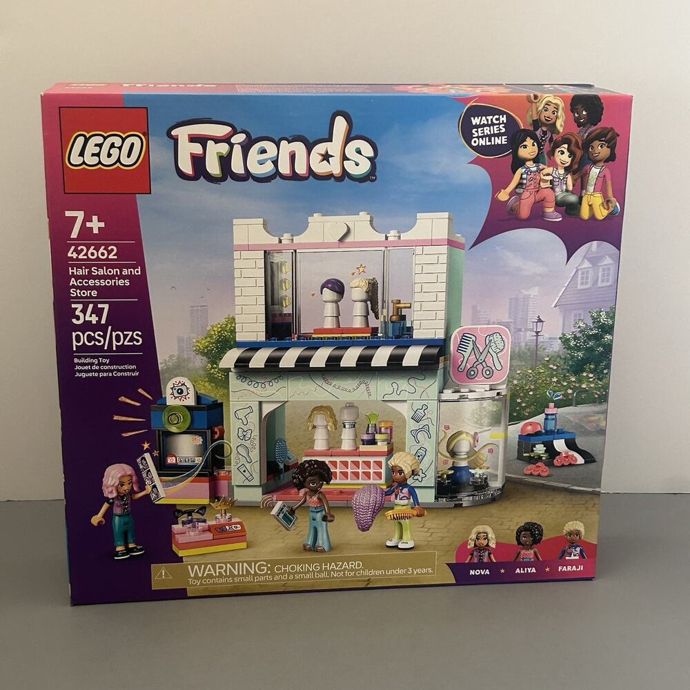 LEGO FRIENDS 42662 Hair Salon and Accessories Store Building Toy 347 pcs